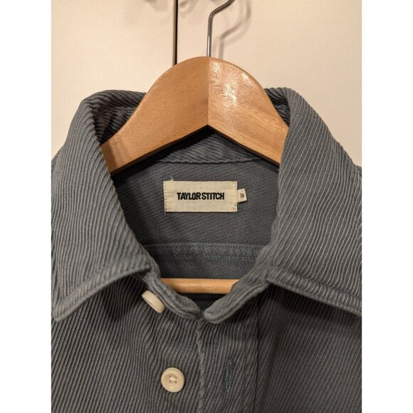 Taylor Stitch Ledge Shirt Deep Sea Twill Men's X-Small (36) - Picture 3 of 7
